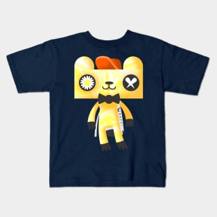 cat boi 101 school Kids T-Shirt